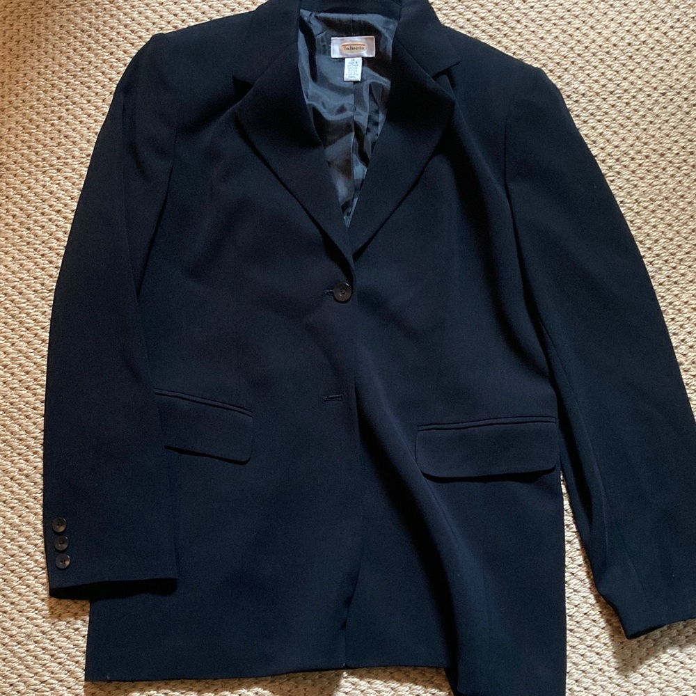 Talbots Elegant Black Women's Blazer